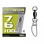 Παραμάνα-Στριφτάρι VEGA POTENZA 7125 2τμχ image - 0