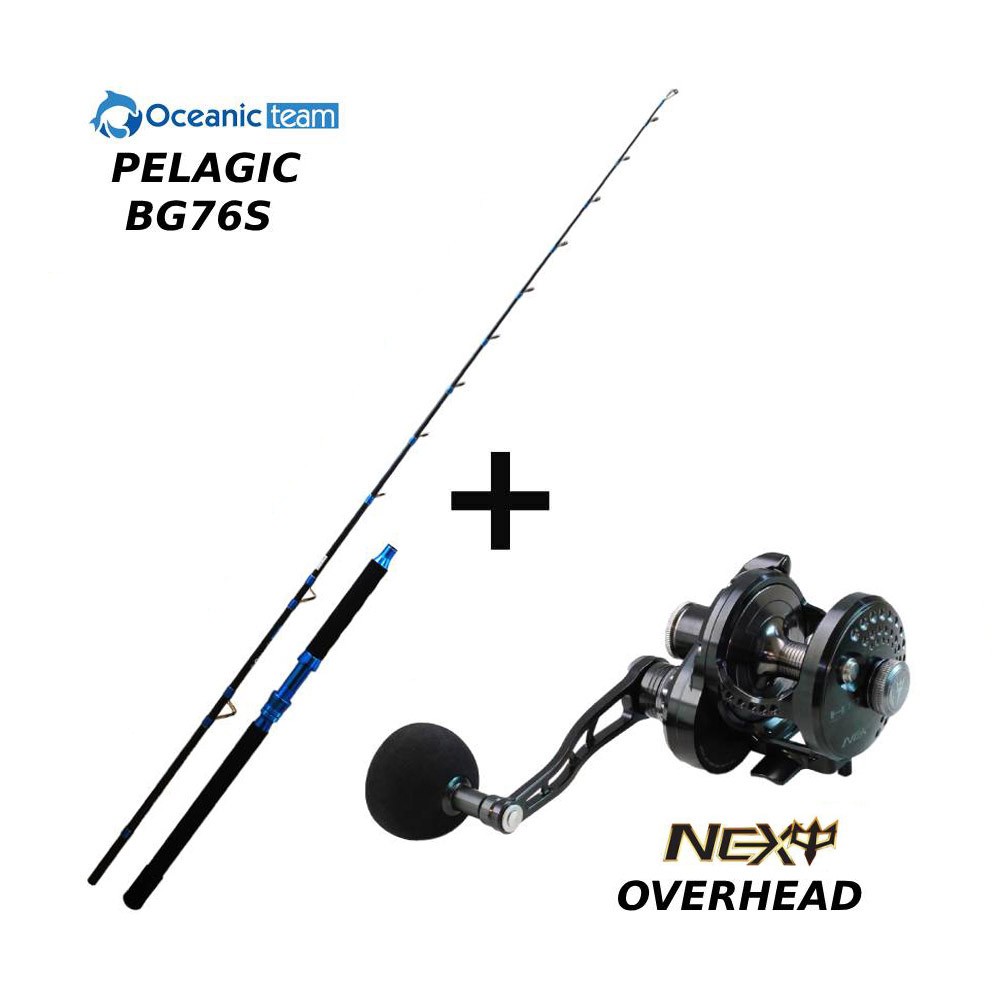 Καλάμι OCEANIC PELAGIC BG 76S + Μηχανισμός NEXT OVERHEAD 300 image