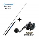 Καλάμι OCEANIC PELAGIC BG 76S + Μηχανισμός NEXT OVERHEAD 300 image - 0