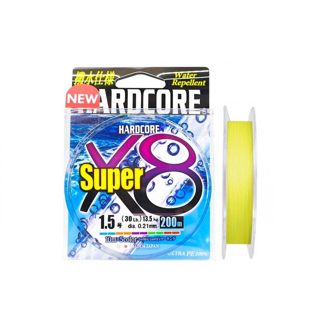 Νήμα DUEL HARDCORE SUPER X8 150m Yellow image