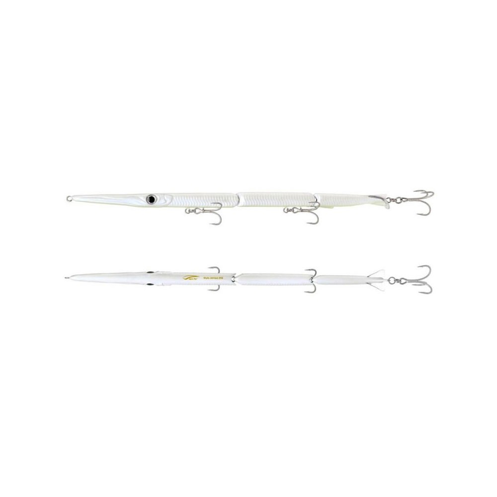 Τεχνητό JACK FIN STYLO JOINED 255mm 33gr WHITE GLOW BELLY image