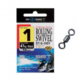 Στριφτάρια Βαρελάκι SUNSET ROLLING SWIVEL ST-S-1001 image