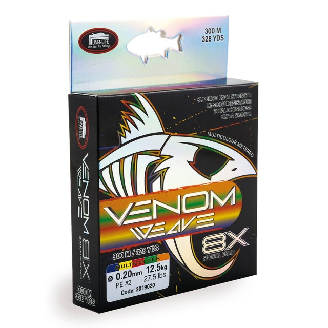 Νήμα LINEAEFFE VENOM 8X WEAVE Multicolor 300m main image