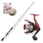 Combo Light Spinning Pro: Καλάμι FORWARD III (3-12g) + Μηχανισμός BULLET 20 + Νήμα SERT 8X image - 0