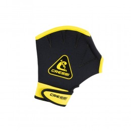 Γάντια Κολύμβησης Cressi Aqua Boost Swim Gloves Black/Yellow image