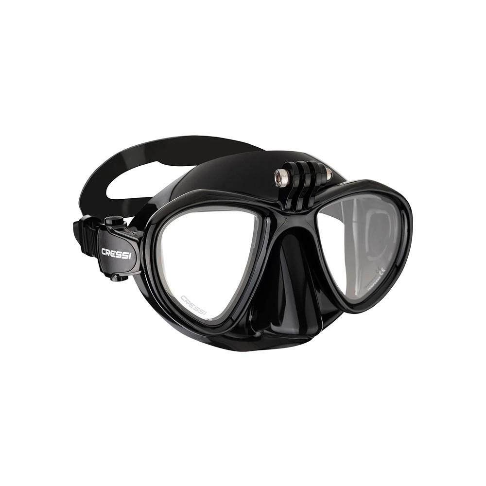 Μάσκα CRESSI METIS ACTION Silicone Black Black image