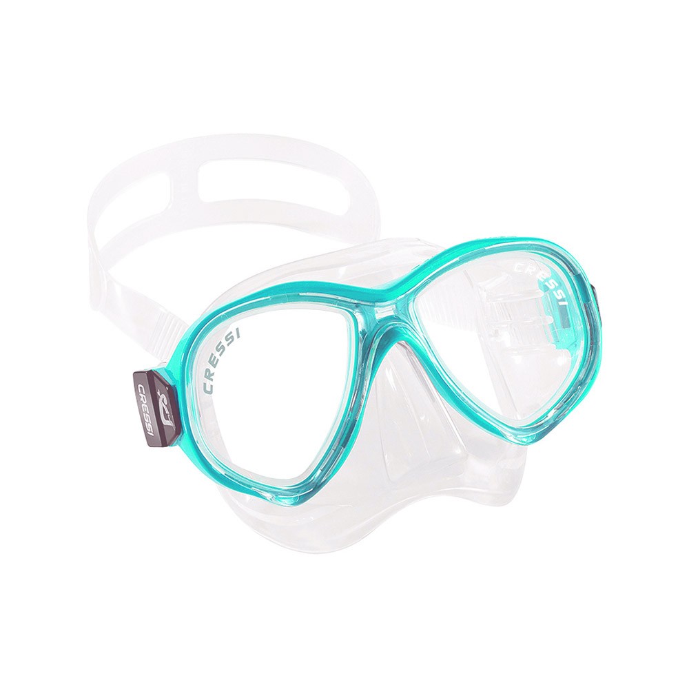 Μάσκα σιλικόνης παιδική CRESSI PERLA JR Clear Aquamarine image