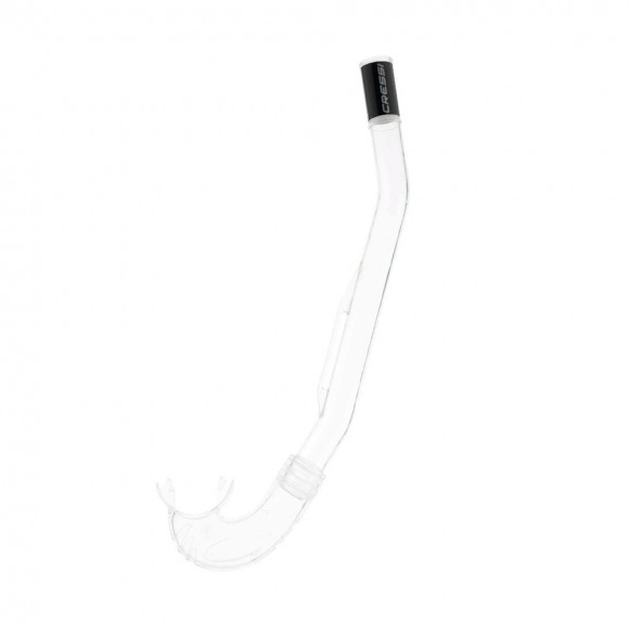 Αναπνευστήρας Cressi Island Open Snorkel Clear/Clear/Black main image