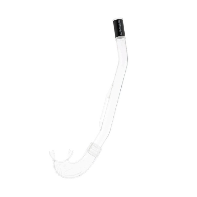 Αναπνευστήρας Cressi Island Open Snorkel Clear/Clear/Black main image